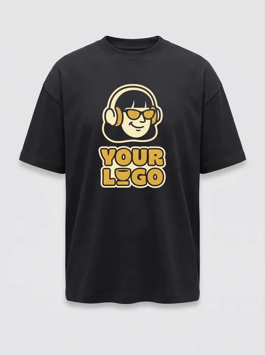 Ukážka potlače: Tričko oversize s dlhším strihom (unisex)
